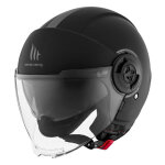 Casque jet mt helmets viale sv uni noir mat ece 22. 06 - xs