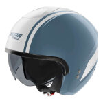 Casque jet nolan n20 - 2 dolce vita 350 bleu / blanc - m