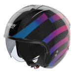 Casque jet nolan n20 - 2 policromo 345 noir / multicolore - m