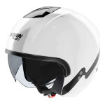 Casque jet nolan n20 - 2 zefiro 341 blanc / noir - xl