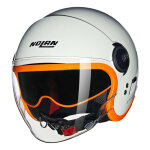 Casque jet nolan n21 visor 06 ocio 347 perle / orange brillant - m Casque jet nolan n21 visor 06 ocio 347 perle / orange brillant - m