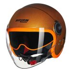 Casque jet nolan n21 visor 06 ocio 348 ocre / orange brillant - s