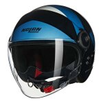 Casque jet nolan n21 visor 06 tangente 353 noir / bleu / argent - xs Casque jet nolan n21 visor 06 tangente 353 noir / bleu / argent - xs