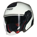 Casque jet nolan n40 - 5 06 classico 305 blanc metal - m