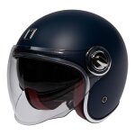 Casque jet nox premium heritage bleu mat - xs Casque jet nox premium heritage bleu mat - xs