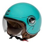 Casque jet nox premium idol vert pastel - xl