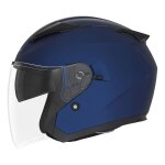Casque jet nox n129 bleu mat métalisé - xs Casque jet nox n129 bleu mat métalisé - xs