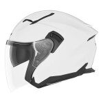 Casque jet nox n130 blanc perle - xs