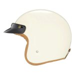 Casque jet nox n243 creme - xs