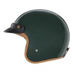 Casque jet nox n243 vert anglais - m