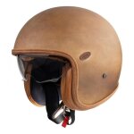 Casque jet premier vintage bos bm marron - xs