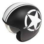 Casque jet premier vintage sg 9bm noir / blanc mat (ece 22. 06) - xl