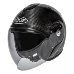 Casque jet roof ro38 voyager carbon full carbon / liser� alu - s