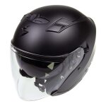 Casque jet scorpion exo - 230 solid noir mat (ece 22 - 06) - xs