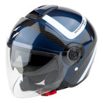 Casque jet scorpion exo - city 2 riva blue / black - xs