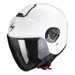 Casque jet scorpion exo - city ii solid blanc - s