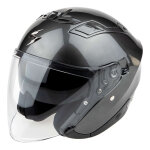 Casque jet scorpion exo - z1 solid metallic grey - xl