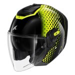 Casque jet shark rs jet stride black / yellow / silver - m