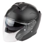 Casque jet shark skwal jet blank black mat - l