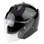 Casque jet shark skwal i3 jet blank black - xl