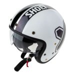 Casque jet shoei j. 02 cross logo 2 tc - 6 - xs