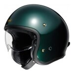 Casque jet shoei j. o british green - xs