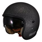 Casque jet torx harry glitter gris mat - xs
