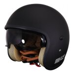 Casque jet torx harry noir mat - xs