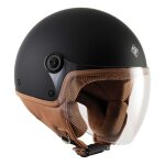 Casque jet tucano urbano el jettin 6. 0 matt black - l