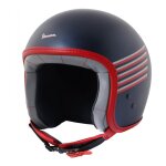 Casque jet vespa graphic bleu - m