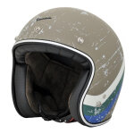 Casque jet vespa heritage beige - xs