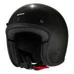 Casque jet vespa versilia xn2 noir brillant - xs