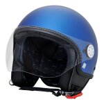 Casque jet vespa visor 3. 0 bleu brillant piaggio - xs Casque jet vespa visor 3. 0 bleu brillant piaggio - xs