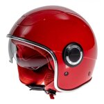 Casque jet vespa vj1 946 rouge - xs