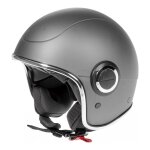 Casque jet vespa vj1 gris - xs