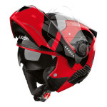 Casque modulable airoh spektre groove red gloss - 2xl