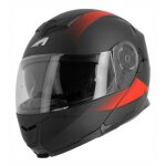 Casque modulable astone rt 1200 vanguard noir / rouge - xs