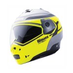 Casque modulable blauer sky ii jaune / gris mat - m