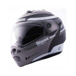 Casque modulable blauer sky ii noir / titanium / blanc mat - s