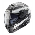 Casque modulable caberg duke gravity noir mat / blanc - xs