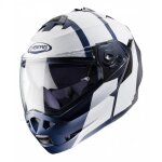 Casque modulable caberg duke ii impact bleu mat / blanc - m
