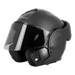 Casque modulable eight fliptech noir mat - xl