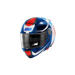 Casque modulable givi x. 27 dimension bleu / blanc / rouge - xs