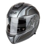 Casque modulable givi x50 hologram titanium mat / noir / gris - m