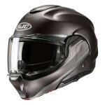 Casque modulable hjc f100 titanium mat - 2xl