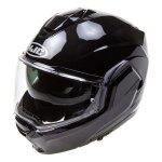 Casque modulable hjc i100 noir m�tal brillant - s