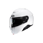 Casque modulable hjc i91 uni blanc perle - l