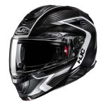 Casque modulable hjc rpha91 carbon lagos mc5 noir / gris brillant - l