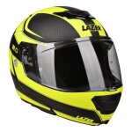Casque modulable lazer monaco evo 2. 0 carbone / jaune - xxs