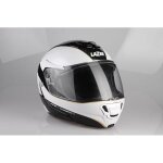 Casque modulable lazer monaco evo window pure carbon carbone / blanc - 2x